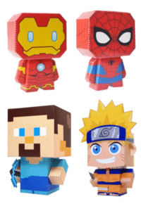 🎨 Pack Extra: +200 Personagens 3D!